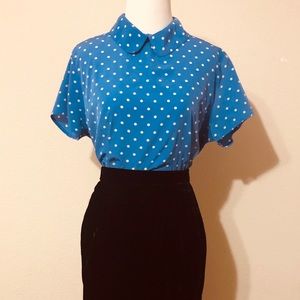 Up-Cycled Black Velvet Pencil Skirt